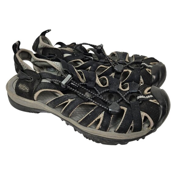 Keen Shoes - KEEN Whisper Sport Sandal Black/Gray 8.5 1003709